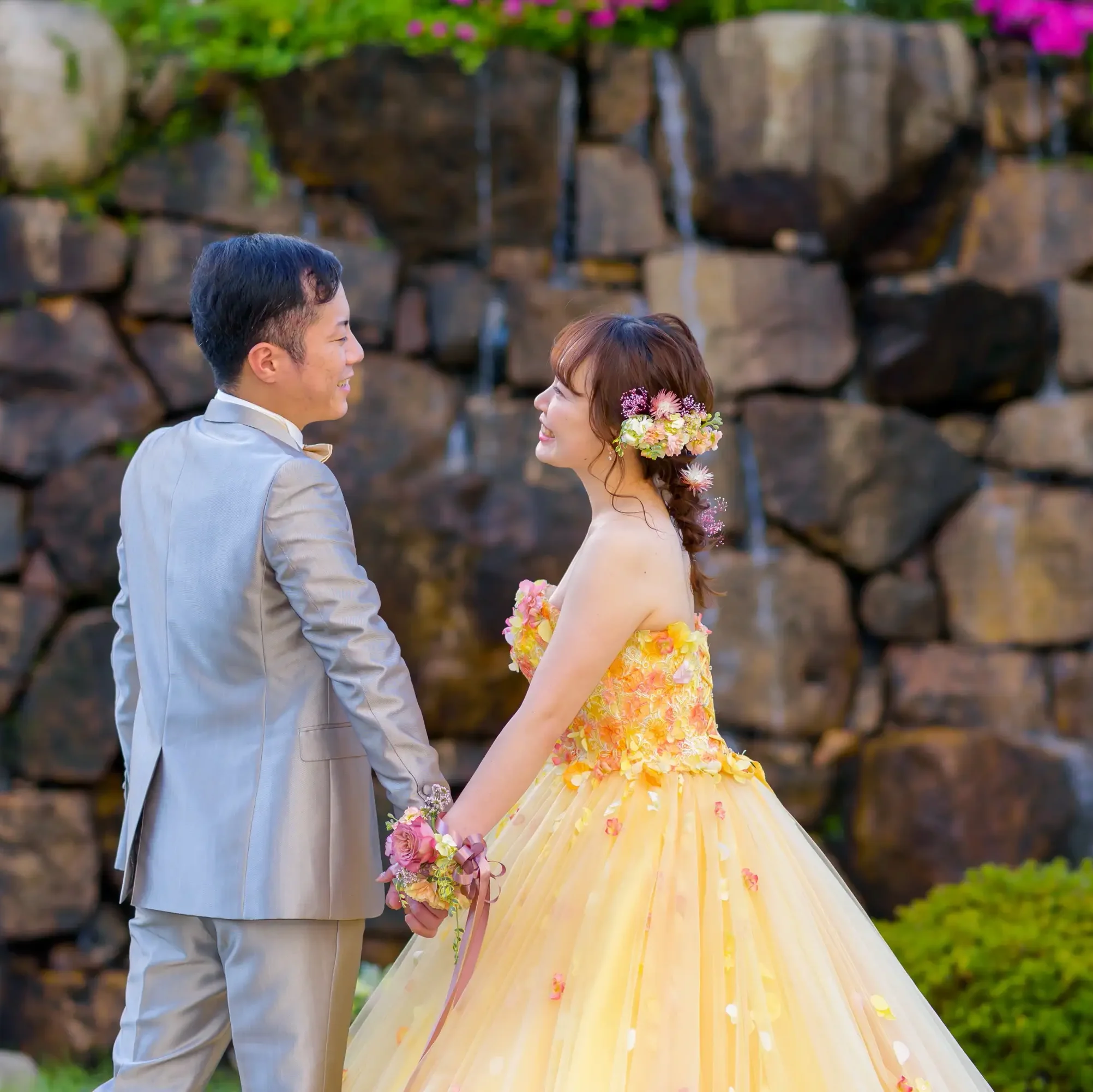 婚礼洋装ロケーション写真