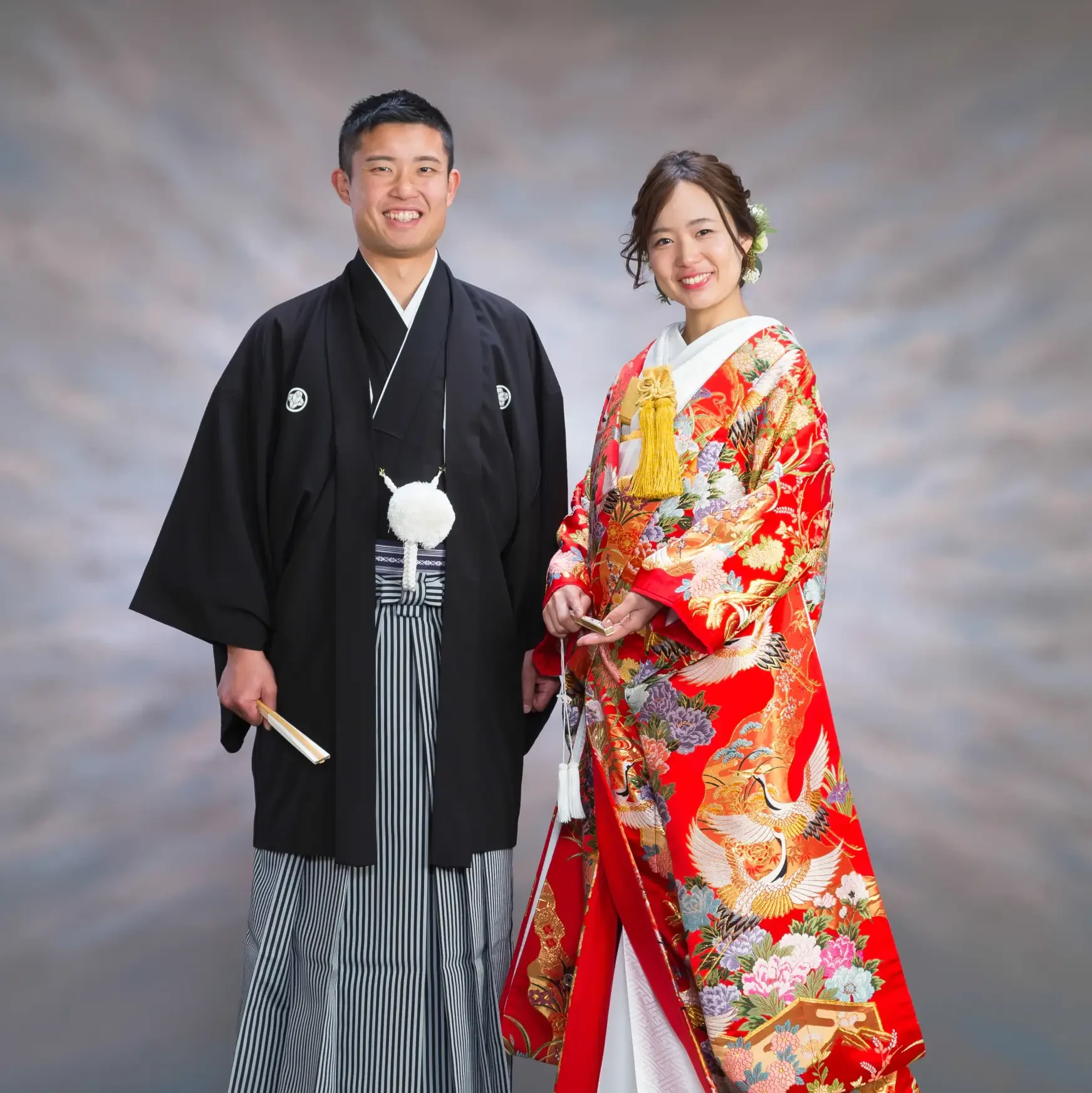 婚礼和装スタジオ写真