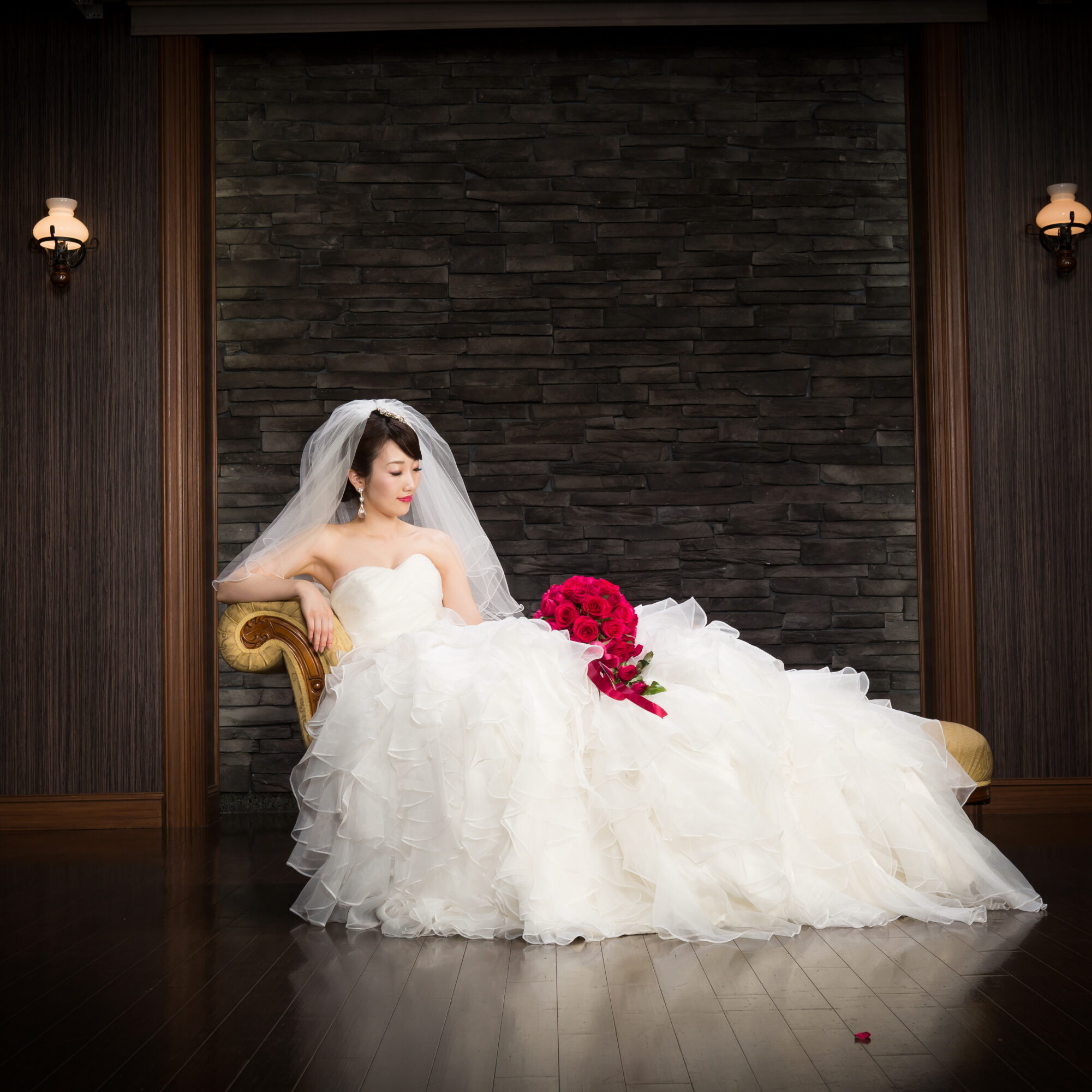 洋装婚礼スタジオ写真