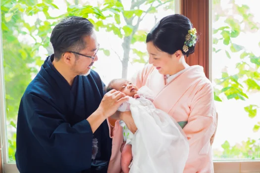 記念写真（お宮参り・家族）