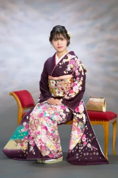 成人式前撮り（振袖・岡山）