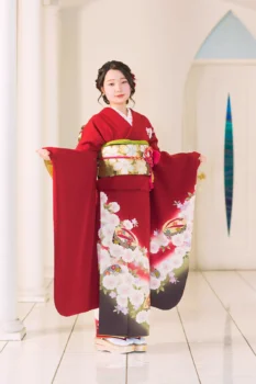 成人式前撮り（振袖・岡山）