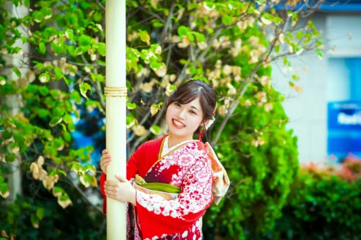 成人式前撮り（振袖・岡山）