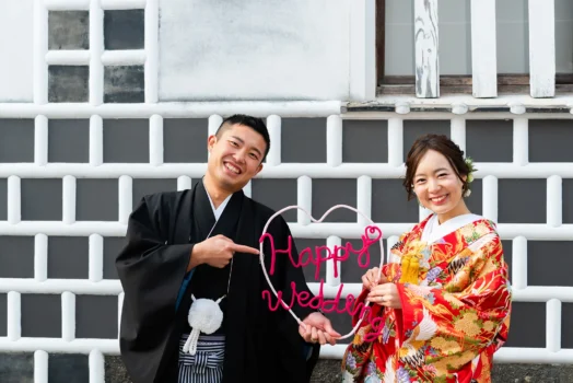 和装婚礼前撮り