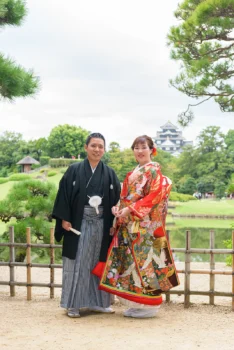 和装婚礼前撮り