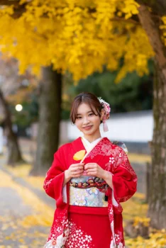 成人式前撮り（振袖・岡山）