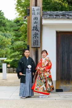 和装婚礼前撮り