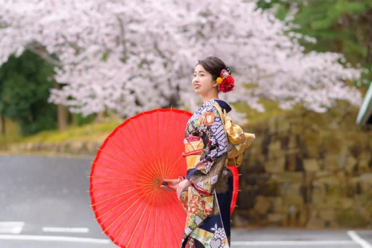 成人式前撮り（振袖・岡山）