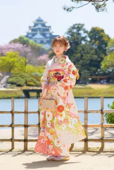 成人式前撮り（振袖・岡山）