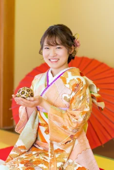 成人式前撮り（振袖・岡山）