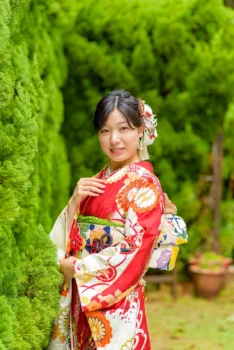 成人式前撮り（振袖・岡山）