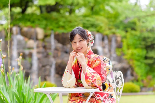 成人式前撮り（振袖・岡山）