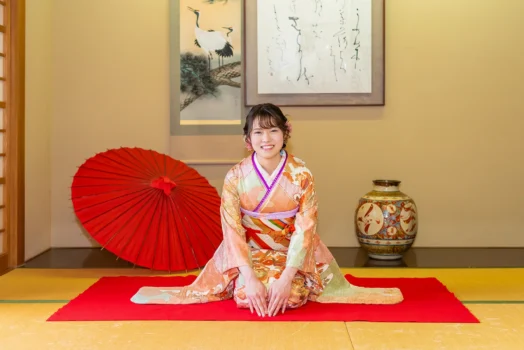 成人式前撮り（振袖・岡山）