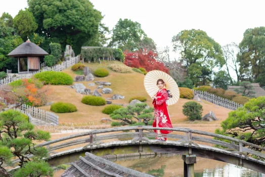 成人式前撮り（振袖・岡山）