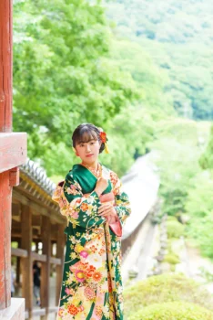 成人式前撮り（振袖・岡山）