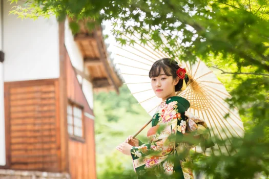 成人式前撮り（振袖・岡山）