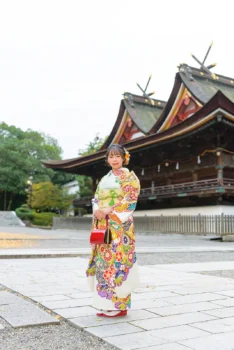 成人式前撮り（振袖・岡山）
