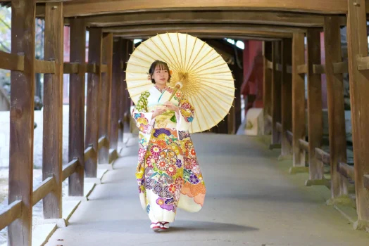 成人式前撮り（振袖・岡山）
