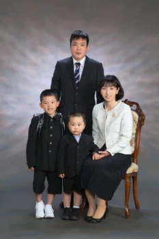 記念写真（入学・家族）