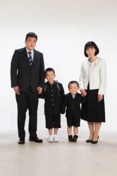 記念写真（入学・家族）