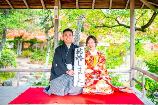 和装婚礼前撮り
